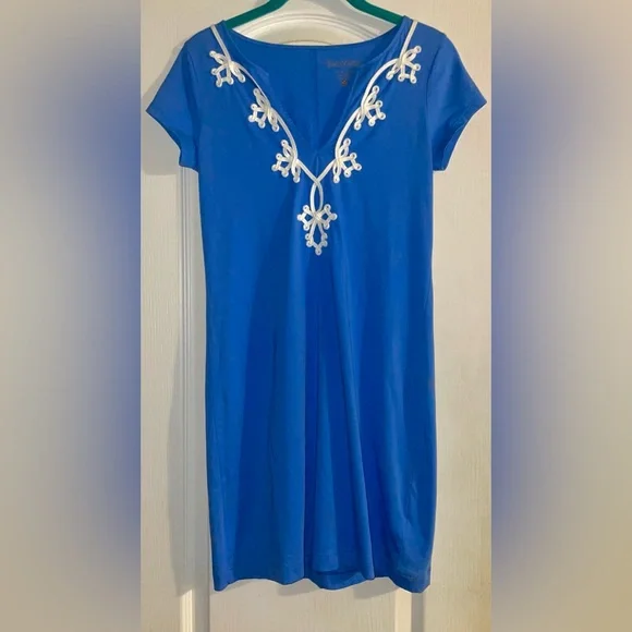 Lilly Pulitzer Brewster Dress in Bay Blue - Women’s Size XS - Picture 5 of 9